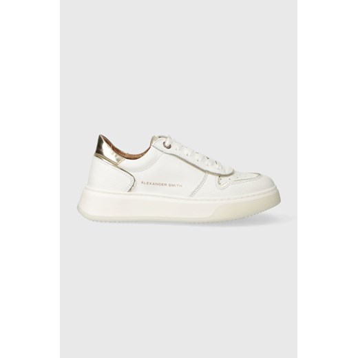 Alexander Smith sneakersy skórzane Harrow kolor biały ASAZHWW1651WGD ze sklepu ANSWEAR.com w kategorii Buty sportowe damskie - zdjęcie 167734361