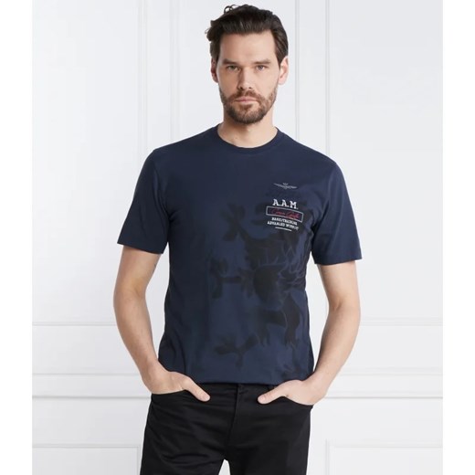 Aeronautica Militare t-shirt męski granatowy