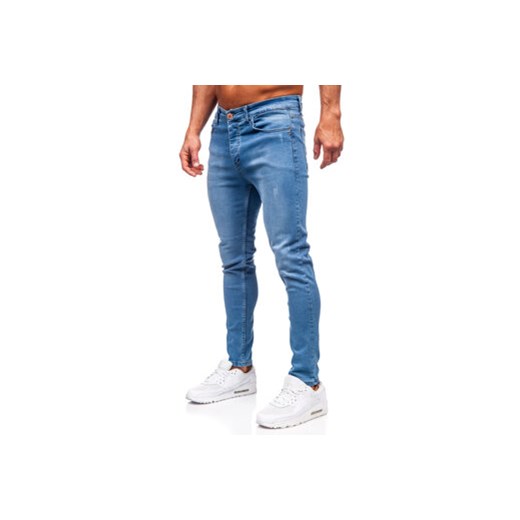 Denley jeansy męskie bawełniane 