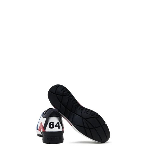 Buty sportowe męskie Dsquared2 z tworzywa sztucznego sznurowane 