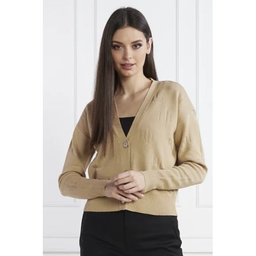 Sweter damski beżowy Ralph Lauren z wiskozy
