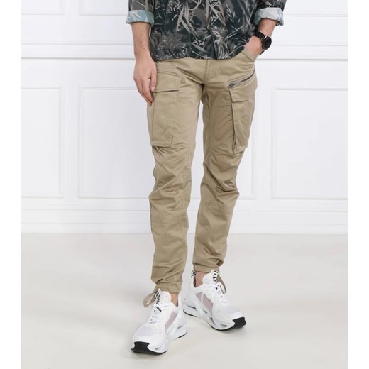 G- Star Raw Spodnie Cargo Rovic Zip 3D | Straight fit ze sklepu Gomez Fashion Store w kategorii Spodnie męskie - zdjęcie 167742162