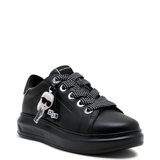 Karl Lagerfeld Skórzane sneakersy KAPRI ze sklepu Gomez Fashion Store w kategorii Buty sportowe damskie - zdjęcie 167743731