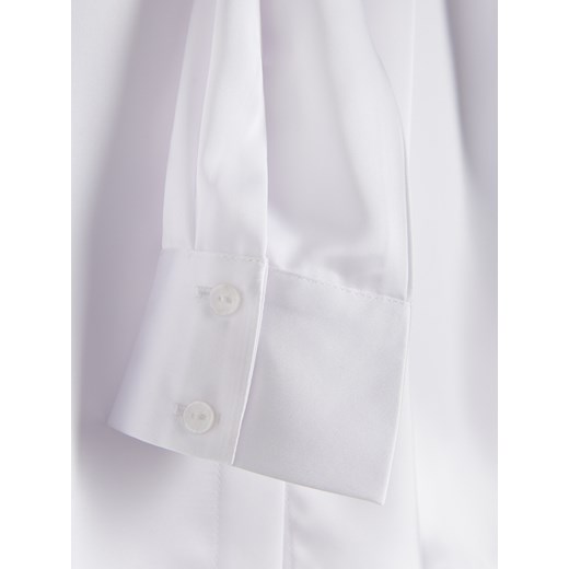 Reserved - Satynowa koszula - złamana biel Reserved M Reserved