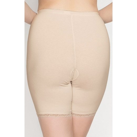 Figi damskie beżowe z nogawką Lola, Kolor beżowy, Rozmiar L, Mitex ze sklepu Intymna w kategorii Majtki damskie - zdjęcie 167754234