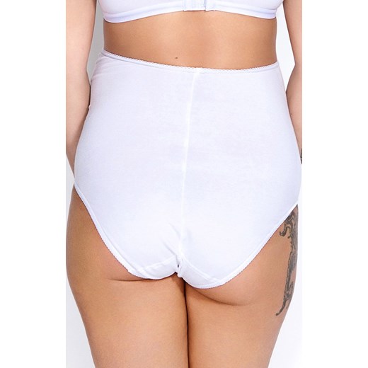 Bawełniane białe ciążowe figi damskie Mama Belly, Kolor biały, Rozmiar S, Mitex ze sklepu Intymna w kategorii Majtki damskie - zdjęcie 167754240