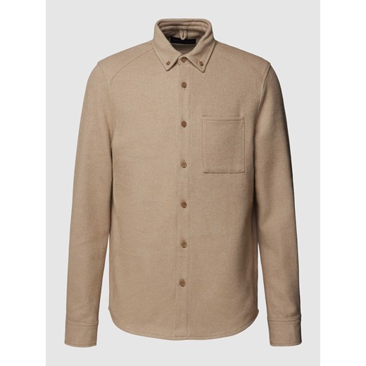 Koszula casualowa o kroju regular fit z kieszenią na piersi model ‘LIET’ ze sklepu Peek&Cloppenburg  w kategorii Koszule męskie - zdjęcie 167754372