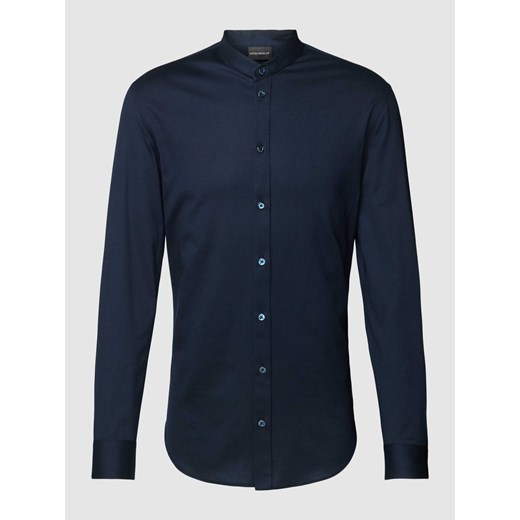 Koszula casualowa o kroju regular fit ze stójką ze sklepu Peek&Cloppenburg  w kategorii Koszule męskie - zdjęcie 167754411