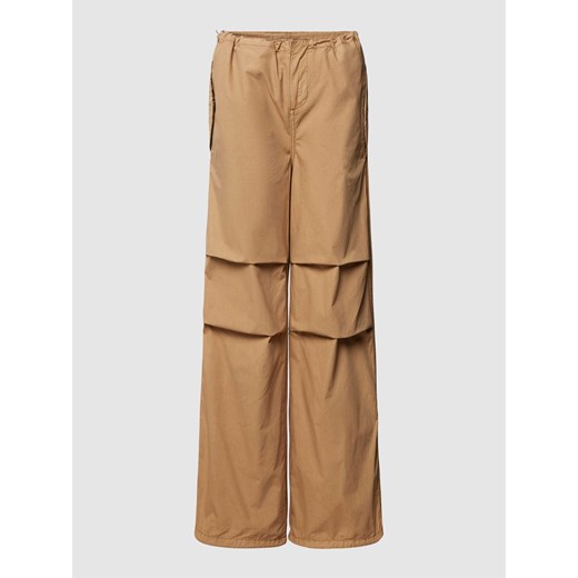 Spodnie cargo w jednolitym kolorze ze sklepu Peek&Cloppenburg  w kategorii Spodnie damskie - zdjęcie 167754504