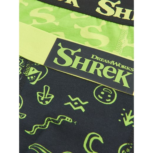 Sinsay - Bokserki Shrek 2 pack - wielobarwny Sinsay XL Sinsay