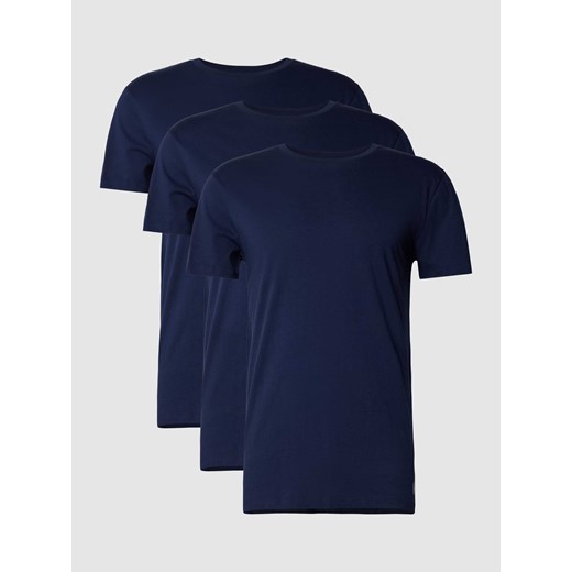 T-shirt z wyhaftowanym logo w zestawie 3 szt. ze sklepu Peek&Cloppenburg  w kategorii T-shirty męskie - zdjęcie 167756983