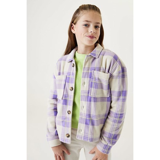 Garcia Kurtka koszulowa w kolorze lawendowo-kremowym ze sklepu Limango Polska w kategorii Kurtki dziewczęce - zdjęcie 167759284