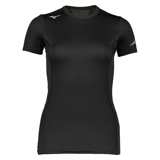 Mizuno Koszulka sportowa &quot;Virtual Body G2&quot; w kolorze czarnym ze sklepu Limango Polska w kategorii Bluzki damskie - zdjęcie 167759984
