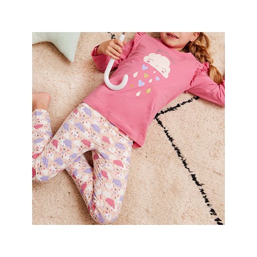 mon P´tit Dodo Piżama w kolorze różowym ze sklepu Limango Polska w kategorii Piżamy dziecięce - zdjęcie 167760643