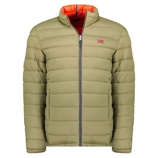 Geographical Norway Kurtka dwustronna &quot;California&quot; w kolorze zielonym ze sklepu Limango Polska w kategorii Kurtki męskie - zdjęcie 167761201
