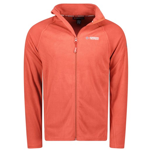 Geographical Norway Kurtka polarowa &quot;Tug&quot; w kolorze pomarańczowym ze sklepu Limango Polska w kategorii Bluzy męskie - zdjęcie 167761212