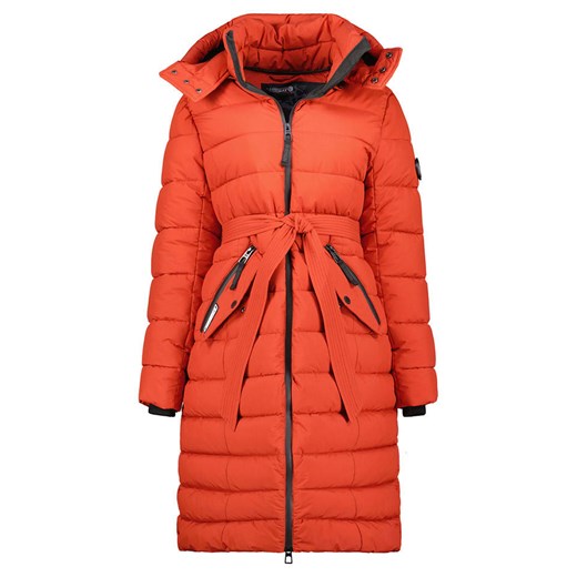 Geographical Norway Płaszcz zimowy &quot;Cabima&quot; w kolorze pomarańczowym ze sklepu Limango Polska w kategorii Kurtki damskie - zdjęcie 167761290