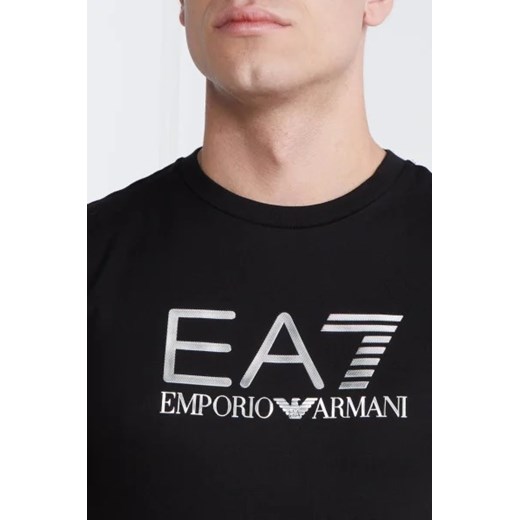 EA7 T-shirt | Regular Fit S promocyjna cena Gomez Fashion Store