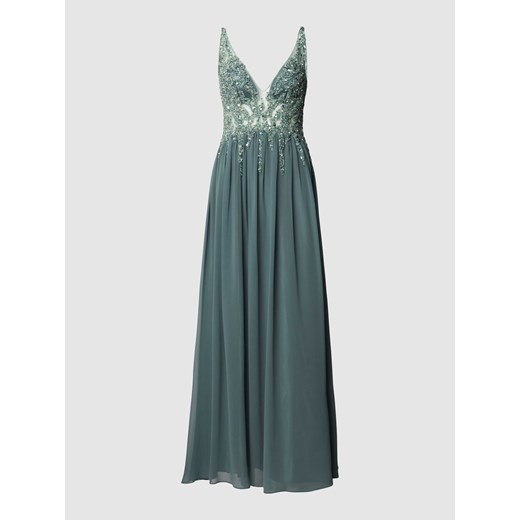 Sukienka wieczorowa z ozdobnymi kamieniami ze sklepu Peek&Cloppenburg  w kategorii Sukienki - zdjęcie 167764212