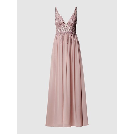 Sukienka wieczorowa z ozdobnymi kamieniami ze sklepu Peek&Cloppenburg  w kategorii Sukienki - zdjęcie 167765073