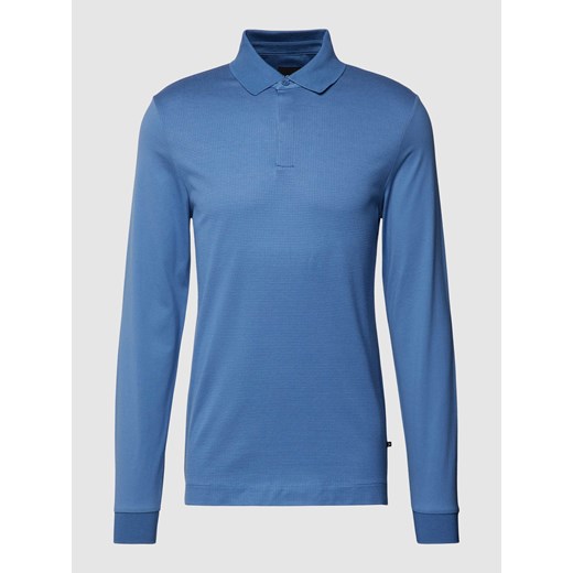 Koszulka polo z długimi rękawami model ‘Pleins’ ze sklepu Peek&Cloppenburg  w kategorii T-shirty męskie - zdjęcie 167765442