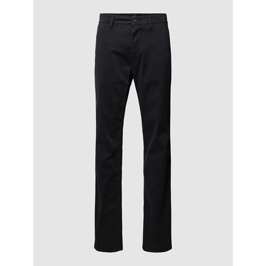Chinosy o kroju regular fit w jednolitym kolorze ze sklepu Peek&Cloppenburg  w kategorii Spodnie męskie - zdjęcie 167765453