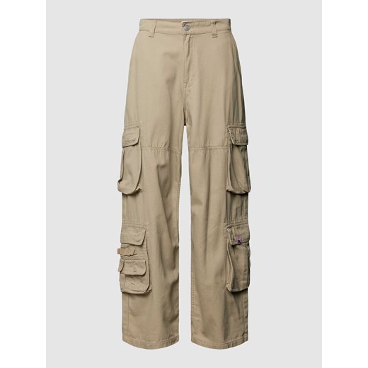 Spodnie cargo o kroju baggy fit ze sklepu Peek&Cloppenburg  w kategorii Spodnie męskie - zdjęcie 167765850