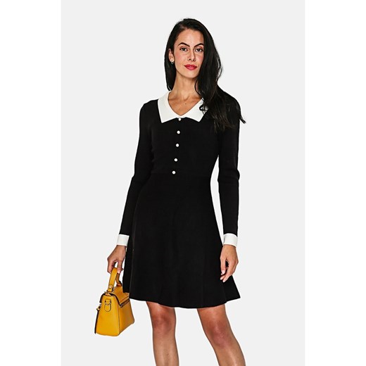 ASSUILI Sukienka w kolorze czarnym ze sklepu Limango Polska w kategorii Sukienki - zdjęcie 167766632