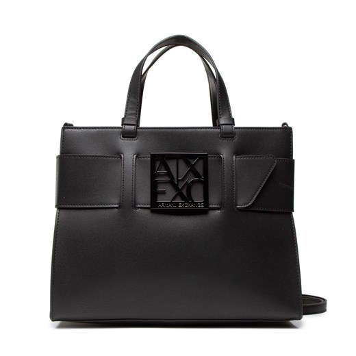 Torebka Armani Exchange 942689 0A874 00020 Black ze sklepu eobuwie.pl w kategorii Torby Shopper bag - zdjęcie 167767920