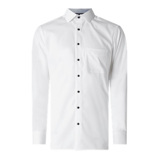 Koszula biznesowa o kroju modern fit z kieszenią na piersi model ‘Global’ ze sklepu Peek&Cloppenburg  w kategorii Koszule męskie - zdjęcie 167768691