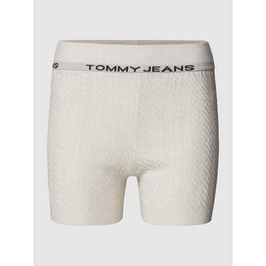 Szorty Tommy Jeans z napisami 