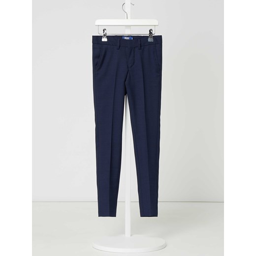 Spodnie do garnituru o kroju regular fit z dodatkiem wełny model ‘Solaris’ ze sklepu Peek&Cloppenburg  w kategorii Spodnie chłopięce - zdjęcie 167769464