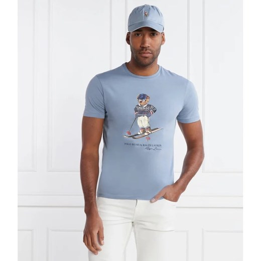 T-shirt męski niebieski Polo Ralph Lauren