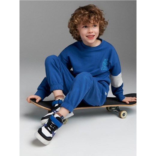 Sinsay - Komplet: bluza i spodnie - niebieski ze sklepu Sinsay w kategorii Dresy chłopięce - zdjęcie 167773290