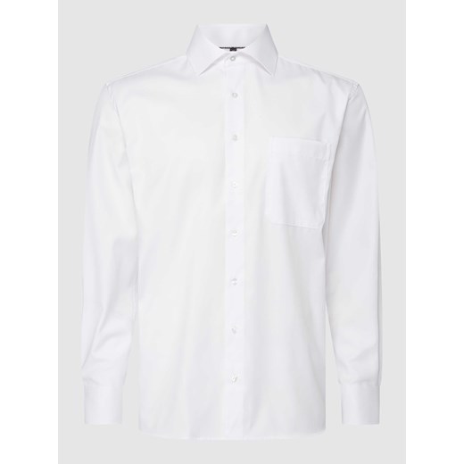 Koszula biznesowa o kroju comfort fit z bawełny ze sklepu Peek&Cloppenburg  w kategorii Koszule męskie - zdjęcie 167774410