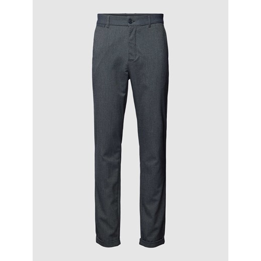 Spodnie materiałowe z wpuszczanymi kieszeniami model ‘Liam’ ze sklepu Peek&Cloppenburg  w kategorii Spodnie męskie - zdjęcie 167774852