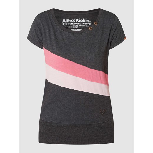 T-shirt z paskami w kontrastowym kolorze model ‘Clea’ S okazja Peek&Cloppenburg 