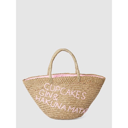 Torba plażowa z wyhaftowanym napisem Bali Bali One Size okazja Peek&Cloppenburg