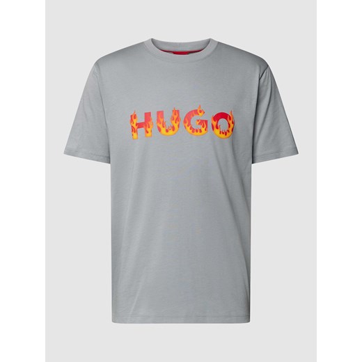 T-shirt z nadrukiem z logo model ‘Danda’ ze sklepu Peek&Cloppenburg  w kategorii T-shirty męskie - zdjęcie 167776733