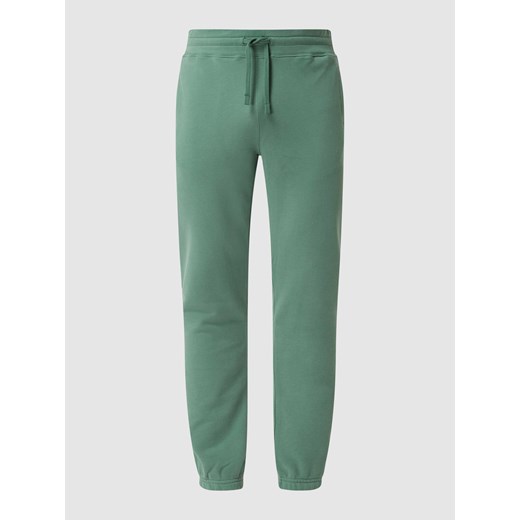 Spodnie dresowe z bawełny ekologicznej model ‘Aadan’ ze sklepu Peek&Cloppenburg  w kategorii Spodnie męskie - zdjęcie 167776824