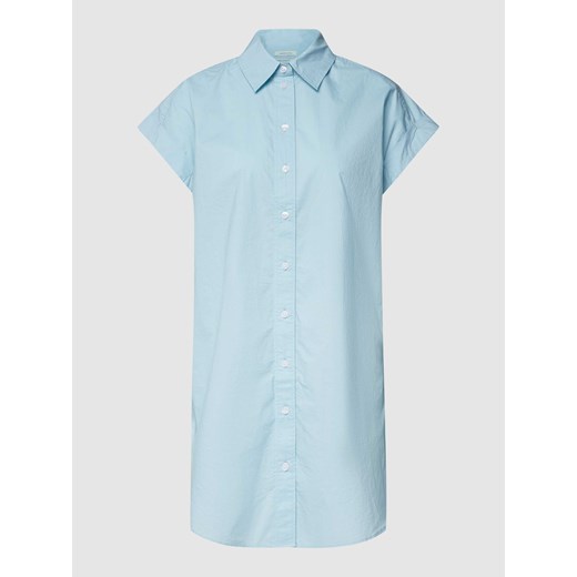 Bluzka koszulowa z aplikacją z logo ze sklepu Peek&Cloppenburg  w kategorii Koszule damskie - zdjęcie 167777263
