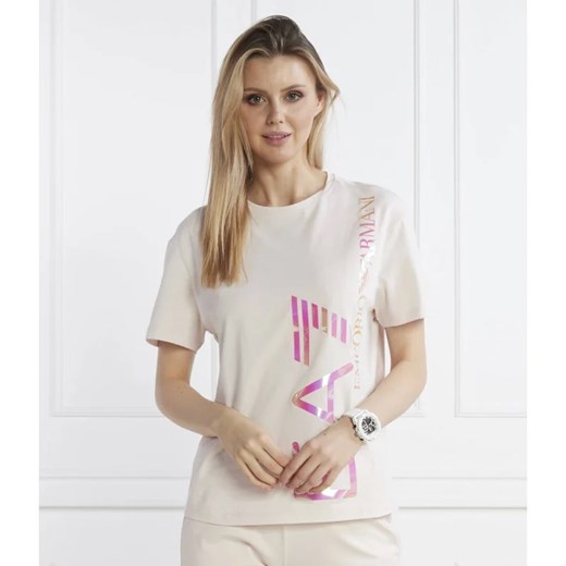 EA7 T-shirt | Loose fit ze sklepu Gomez Fashion Store w kategorii Bluzki damskie - zdjęcie 167777833