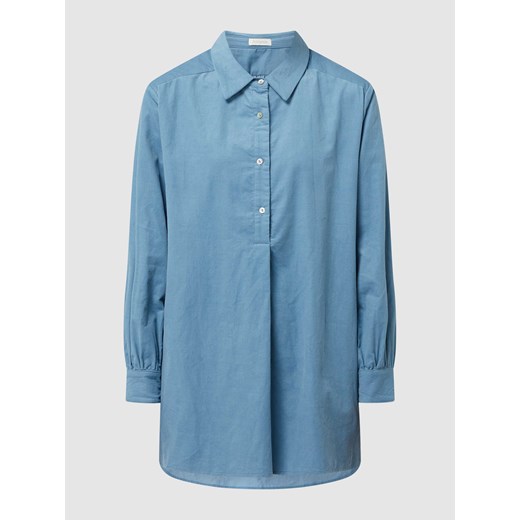 Długa bluzka z marszczeniami model ‘Pearl’ ze sklepu Peek&Cloppenburg  w kategorii Koszule damskie - zdjęcie 167778670