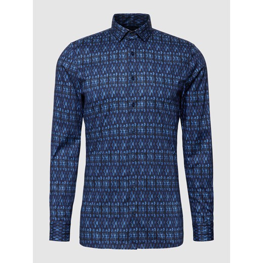 Koszula biznesowa ze wzorem na całej powierzchni ze sklepu Peek&Cloppenburg  w kategorii Koszule męskie - zdjęcie 167778873