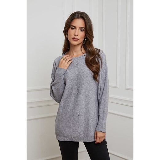 Soft Cashmere Sweter w kolorze szarym ze sklepu Limango Polska w kategorii Swetry damskie - zdjęcie 167779752