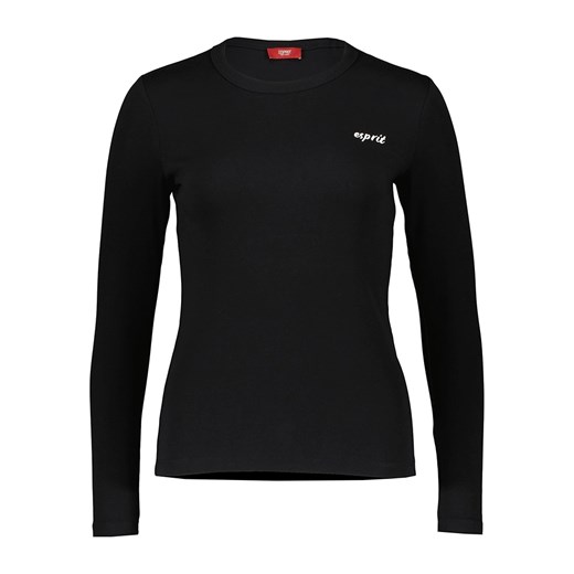 ESPRIT Koszulka w kolorze czarnym ze sklepu Limango Polska w kategorii Bluzki damskie - zdjęcie 167779951