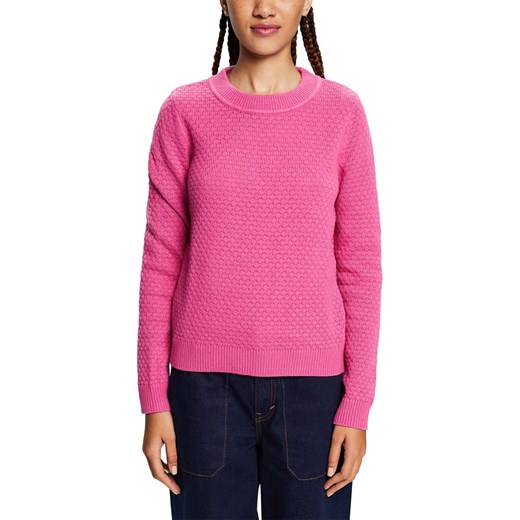 ESPRIT Sweter w kolorze różowym ze sklepu Limango Polska w kategorii Swetry damskie - zdjęcie 167779991