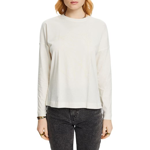 ESPRIT Koszulka w kolorze kremowym ze sklepu Limango Polska w kategorii Bluzki damskie - zdjęcie 167780003