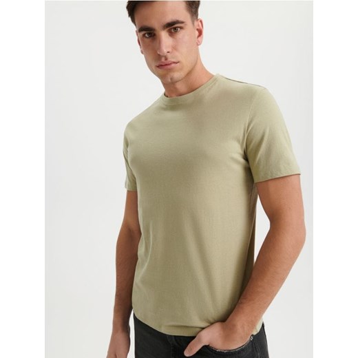Sinsay - Koszulka - zielony ze sklepu Sinsay w kategorii T-shirty męskie - zdjęcie 167782090