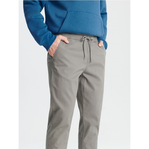 Sinsay - Spodnie jogger - szary ze sklepu Sinsay w kategorii Spodnie męskie - zdjęcie 167782101